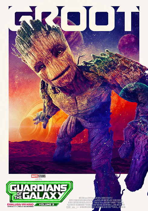 Plakat zum Film: Guardians of the Galaxy Vol. 3