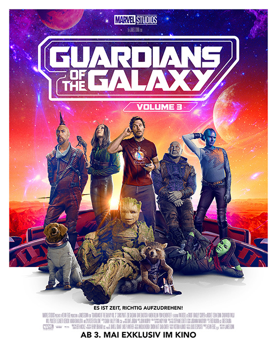 Plakat zum Film: Guardians of the Galaxy Vol. 3