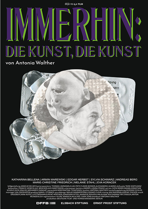 Plakat zum Film: Immerhin: Die Kunst, die Kunst