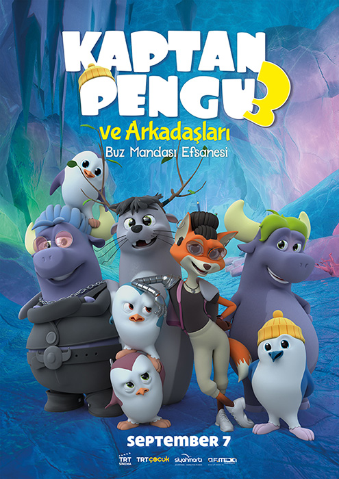 Plakat zum Film: Kaptan Pengu ve Arkadaslari 3: Buz Mandasi Efsanesi