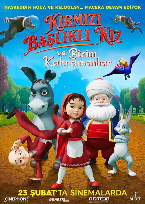 Plakat zum Film: Kirmizi baslikli kiz ve bizim kahramanlar