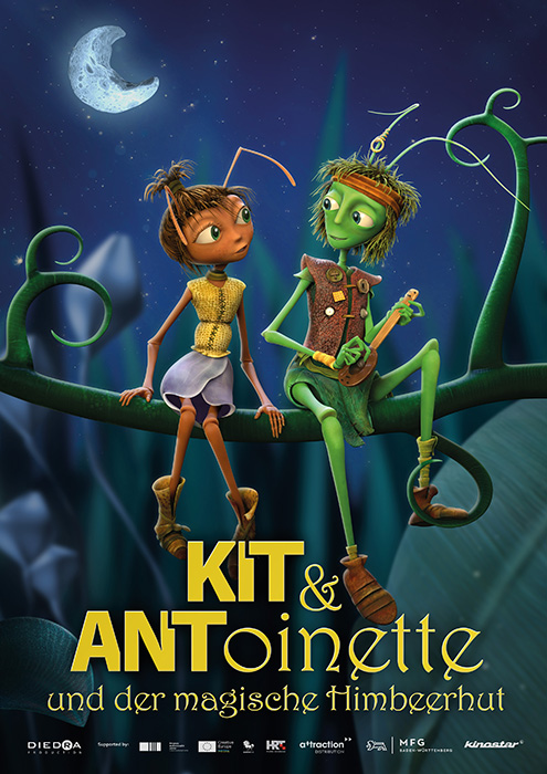 Plakat zum Film: Kit & Antoinette und der magische Himbeerhut