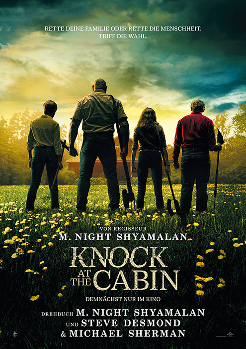 Plakat zum Film: Knock at the Cabin