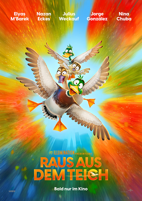 Plakat zum Film: Raus aus dem Teich