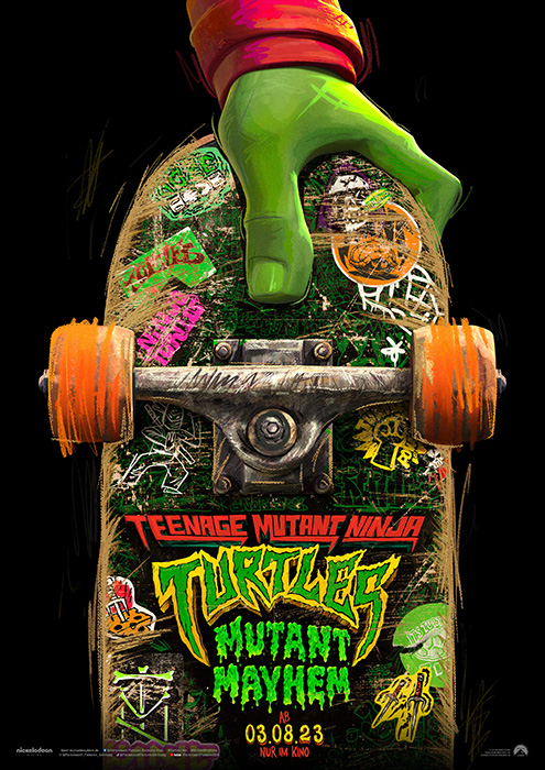 Plakat zum Film: Teenage Mutant Ninja Turtles: Mutant Mayhem