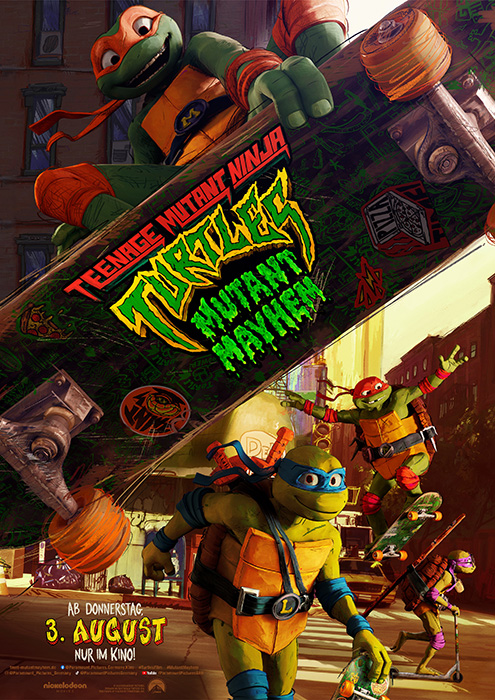 Plakat zum Film: Teenage Mutant Ninja Turtles: Mutant Mayhem