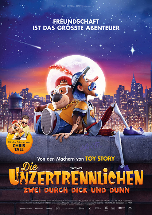 Filmplakat: Unzertrennlichen, Die - Zwei durch Dick und Dünn (2023 ...