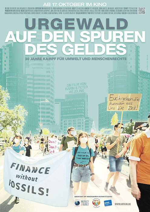 Plakat zum Film: urgewald - Auf den Spuren des Geldes