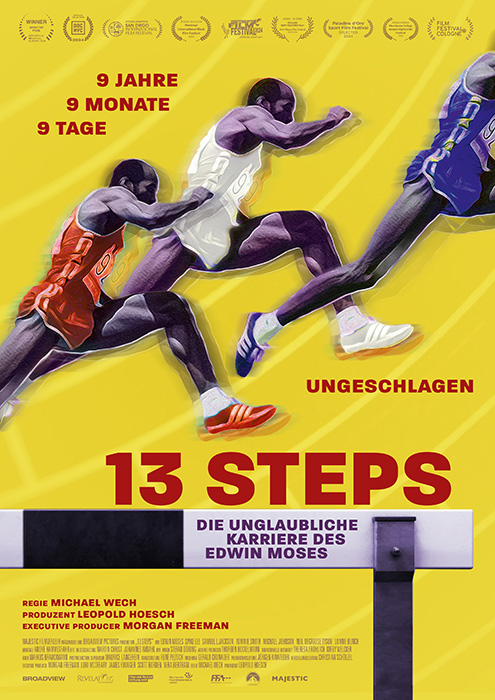Plakat zum Film: 13 Steps - Die unglaubliche Karriere von Edwin Moses