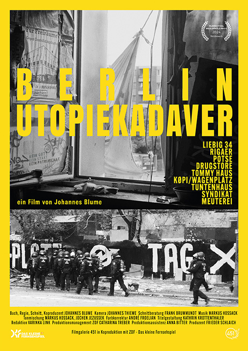 Plakat zum Film: Berlin Utopiekadaver
