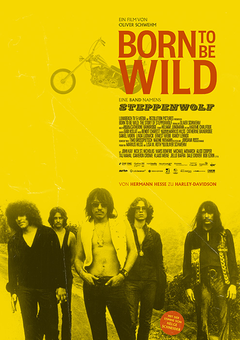 Plakat zum Film: Born to be Wild – Eine Band namens Steppenwolf