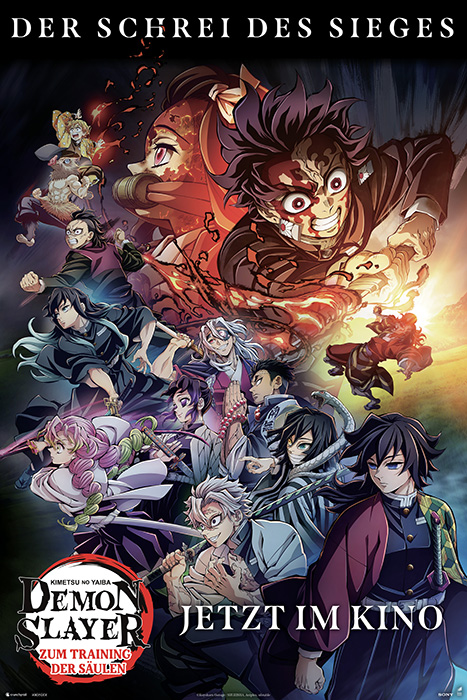 Plakat zum Film: Demon Slayer: Kimetsu No Yaiba - Zum Training der Säulen