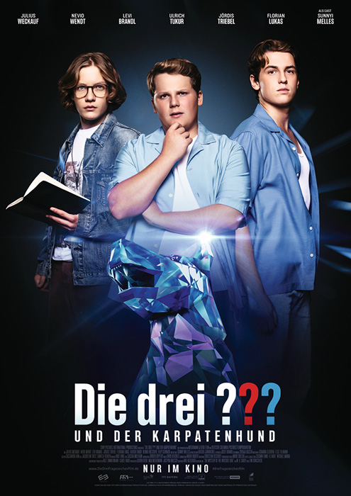 Plakat zum Film: drei ??? und der Karpatenhund, Die
