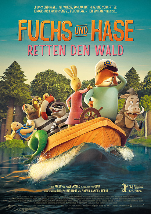 Plakat zum Film: Fuchs und Hase retten den Wald