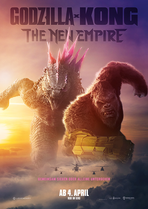 Plakat zum Film: Godzilla x Kong: The new Empire
