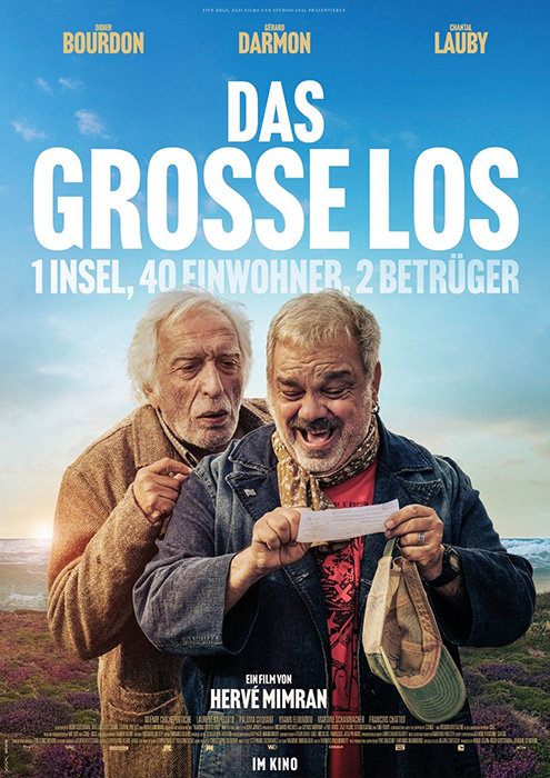 Filmplakat Gro e Los Das 1 Insel 40 Einwohner 2 Betr ger 2024 