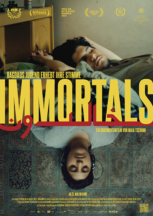 Poster zum Film: Immortals - Bagdads Jugend erhebt ihre Stimme Plakat zum Film: Immortals - Bagdads Jugend erhebt ihre Stimme