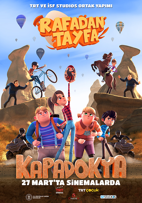 Plakat zum Film: Rafadan Tayfa – Kapadokya