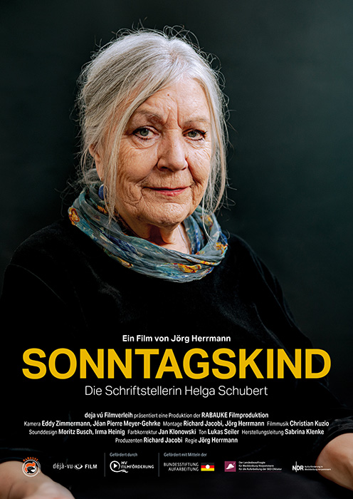 Plakat zum Film: Sonntagskind - Die Schriftstellerin Helga Schubert