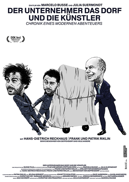 Plakat zum Film: Unternehmer, das Dorf und die Künstler, Der