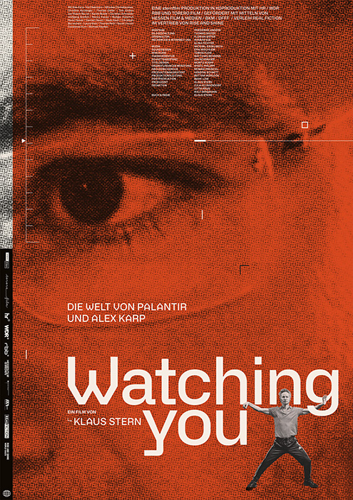 Plakat zum Film: Watching you - Die Welt von Palantir und Alex Karp