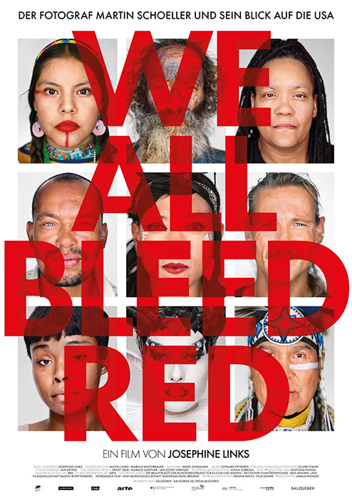 Plakat zum Film: We All Bleed Red
