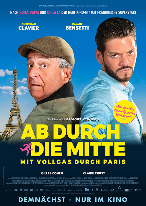 Plakat zum Film: Ab durch die Mitte - Mit Vollgas durch Paris