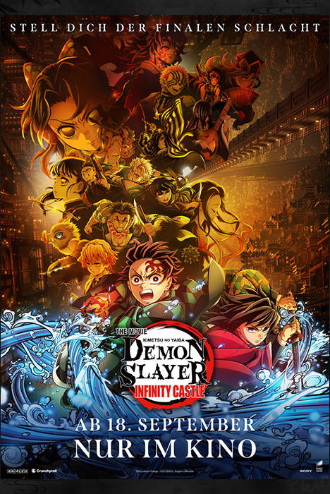 Plakat zum Film: Demon Slayer: Kimetsu No Yaiba Infinity Castle