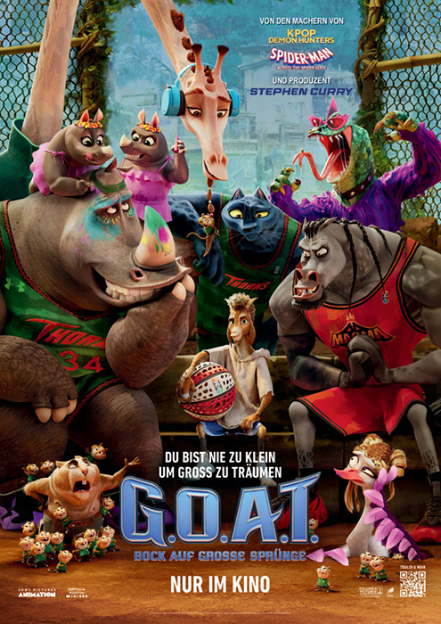 Plakat zum Film: G.O.A.T. - Bock auf große Sprünge