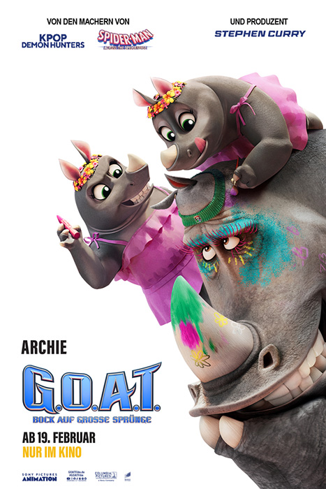 Plakat zum Film: G.O.A.T. - Bock auf große Sprünge