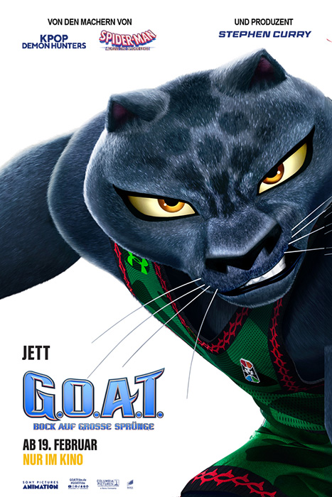 Plakat zum Film: G.O.A.T. - Bock auf große Sprünge