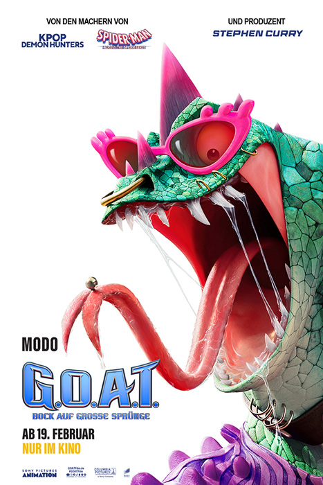 Plakat zum Film: G.O.A.T. - Bock auf große Sprünge