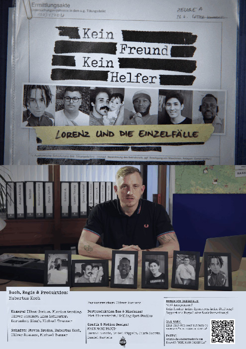 Plakat zum Film: Kein Freund kein Helfer - Lorenz und die Einzelfälle