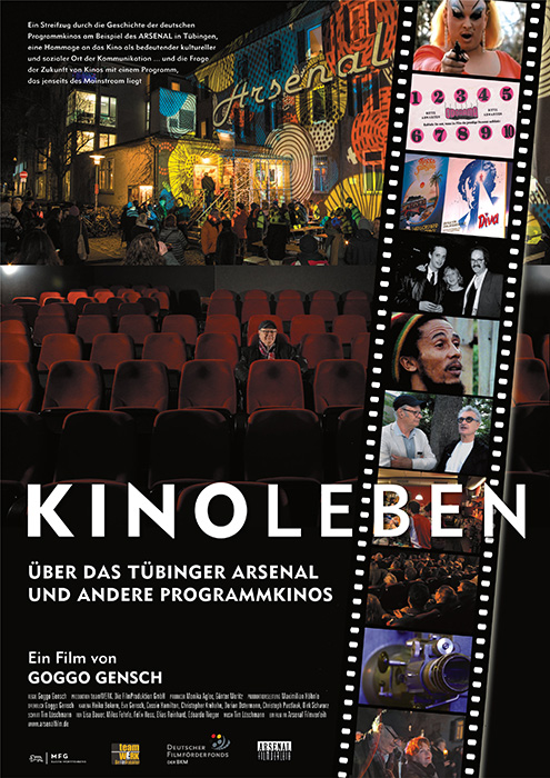 Plakat zum Film: Kinoleben - Über das Tübinger Arsenal und andere Programmkinos