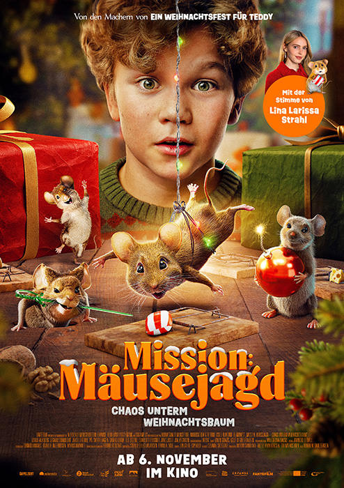 Plakat zum Film: Mission: Mäusejagd – Chaos unterm Weihnachtsbaum