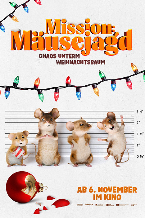 Plakat zum Film: Mission: Mäusejagd – Chaos unterm Weihnachtsbaum