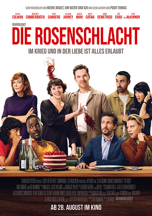 Plakat zum Film: Rosenschlacht, Die - Im Krieg und in der Liebe ist alles erlaubt