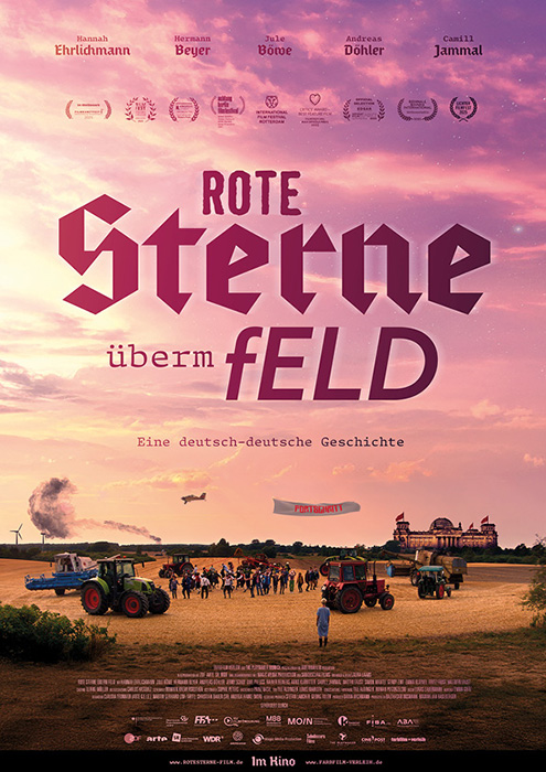 Plakat zum Film: Rote Sterne überm Feld
