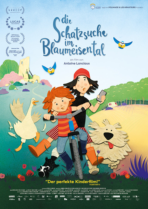 Plakat zum Film: Schatzsuche im Blaumeisental, Die