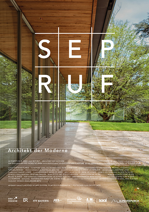 Plakat zum Film: Sep Ruf - Architekt der Moderne