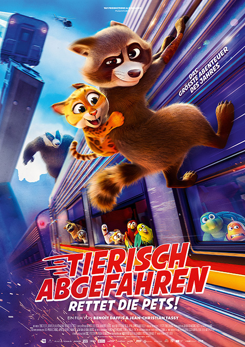 Plakat zum Film: Tierisch abgefahren - Rettet die Pets!