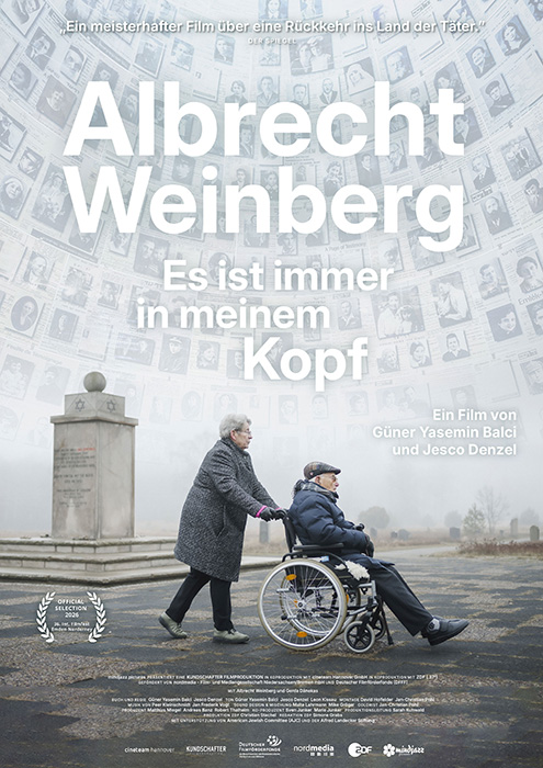 Plakat zum Film: Albrecht Weinberg - Es ist immer in meinem Kopf