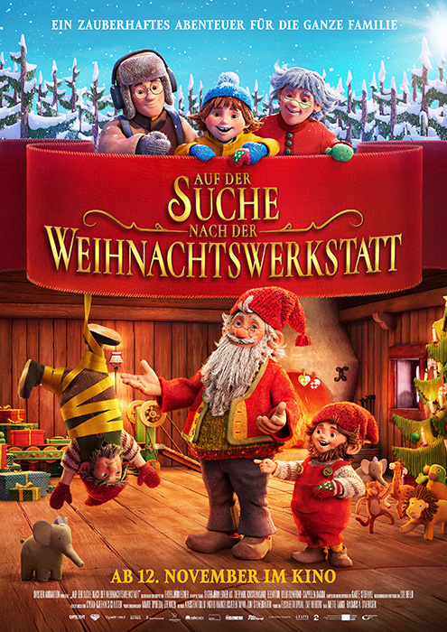 Poster zum Film: Auf der Suche nach der Weihnachtswerkstatt Plakat zum Film: Auf der Suche nach der Weihnachtswerkstatt