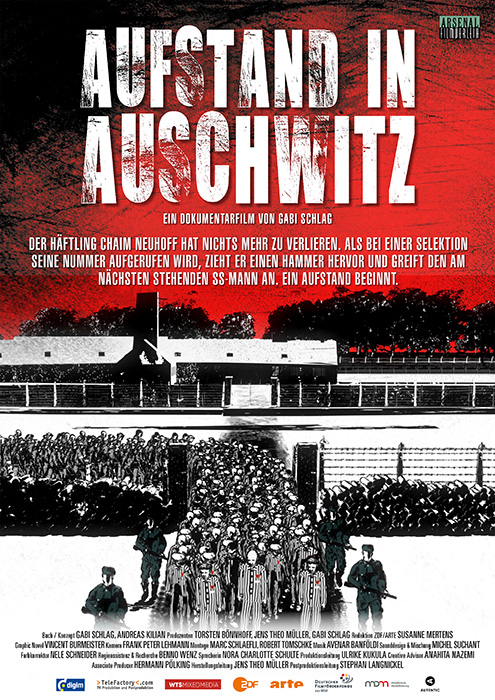 Plakat zum Film: Aufstand in Auschwitz
