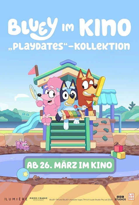 Plakat zum Film: Bluey im Kino: „Playdates“ - Kollektion