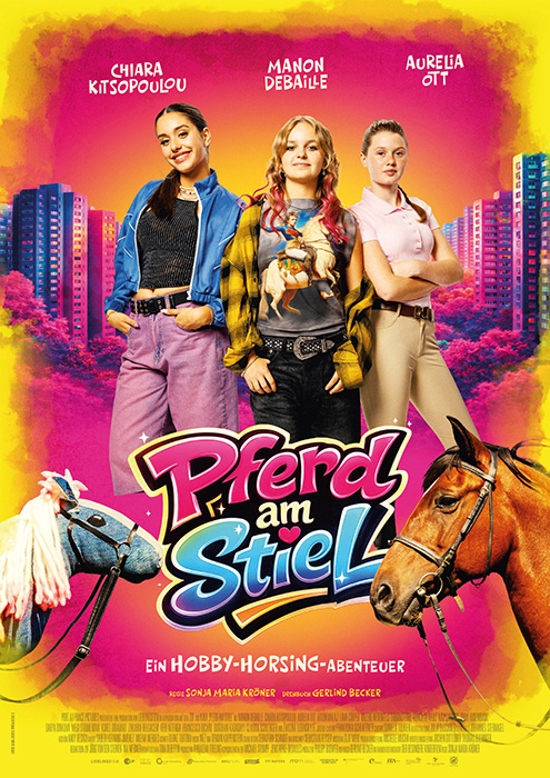 Plakat zum Film: Pferd am Stiel - Ein Hobby-Horsing-Abenteuer