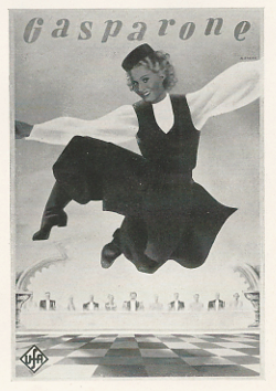 Filmplakat Gasparone (A. Bauer)