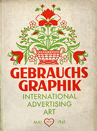 Cover Gebrauchsgraphik Mai 1941