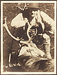 Ludwig Hohlwein auf der Jagd