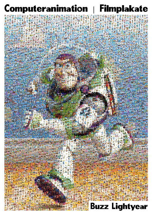Buzz Lightyear-Mosaik